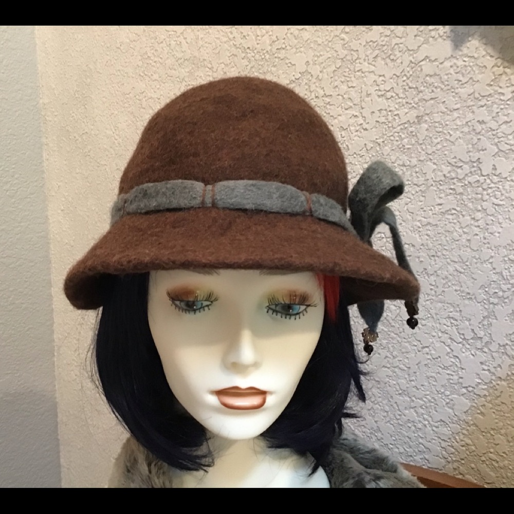 HANDMADE 100% Wool Hat